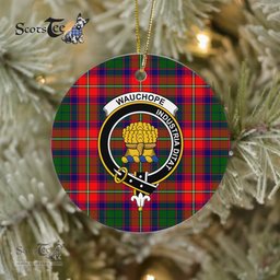 Scotstee Shop - Wauchope Scottish Clan Plaid Ornament Gift. Christmas Tree Ornament Wauchope Clan Tartan Ornament Great Christmas Ornaments Gift