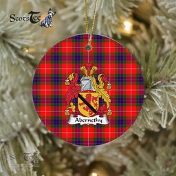 Abernethy Family Crest Scottish Clan Plaid Ornament Gift. Christmas Tree Ornament Abernethy Clan Tartan Ornament Great Christmas Ornaments Gift - Scotstee Shop