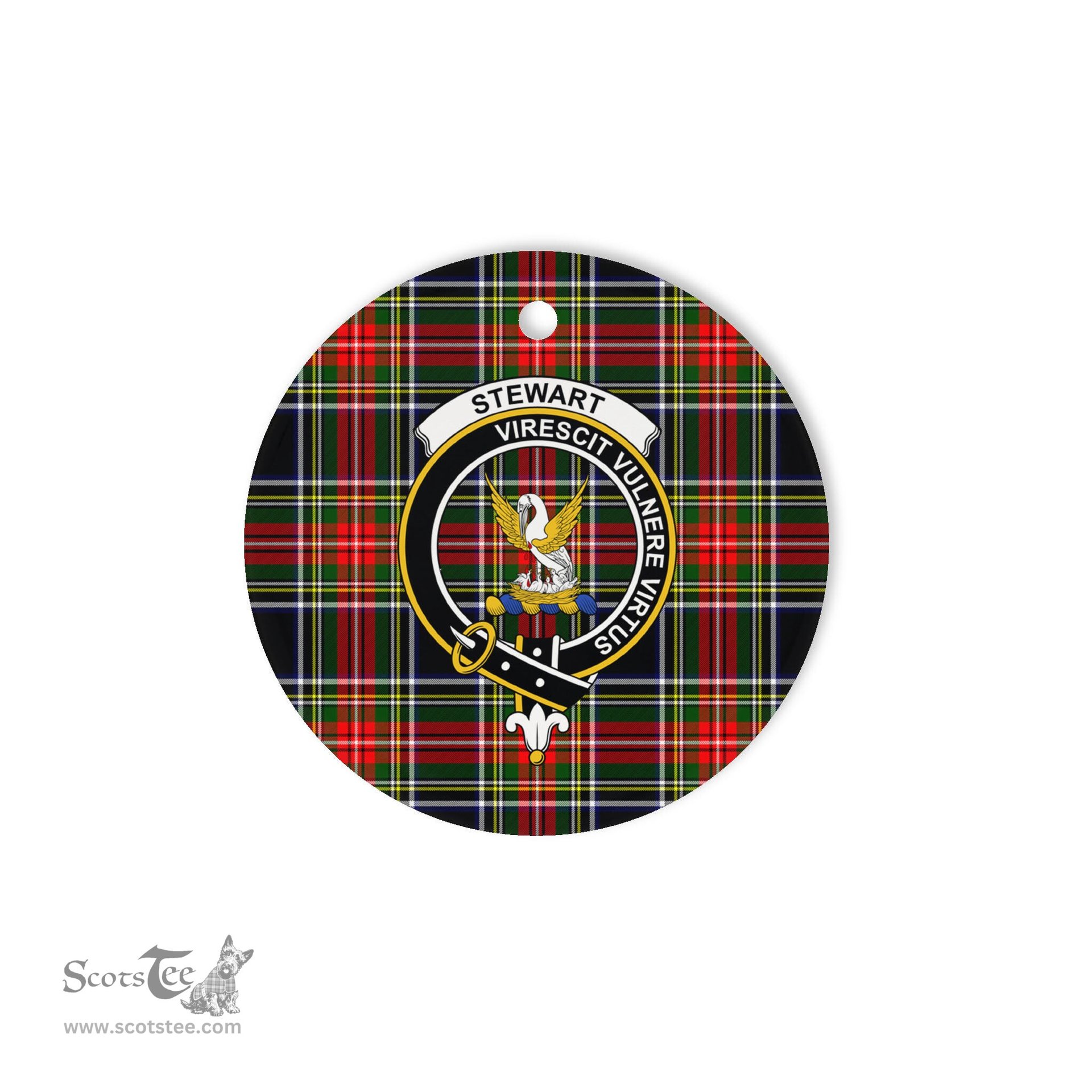 Scotstee Shop - Stewart High Stewards Scottish Clan Plaid Ornament Gift. Christmas Tree Ornament Stewart High Stewards Clan Tartan Ornament Great Christmas Ornaments Gift