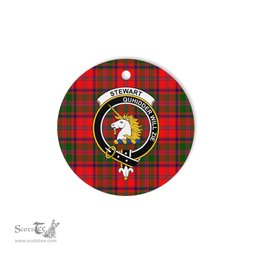 Scotstee Shop - Stewart of Appin Scottish Clan Plaid Ornament Gift. Christmas Tree Ornament Stewart of Appin Clan Tartan Ornament Great Christmas Ornaments Gift