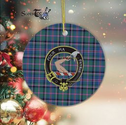 Cooper Scottish Clan Plaid Ornament Gift. Christmas Tree Ornament Cooper Clan Tartan Ornament Great Christmas Ornaments Gift - Scotstee Shop