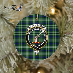 Blackadder Scottish Clan Plaid Ornament Gift. Christmas Tree Ornament Blackadder Clan Tartan Ornament Great Christmas Ornaments Gift - Scotstee Shop