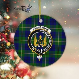 Johnstone Scottish Clan Plaid Ornament Gift. Christmas Tree Ornament Johnstone Clan Tartan Ornament Great Christmas Ornaments Gift - Scotstee Shop