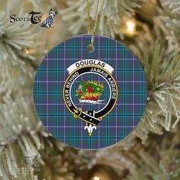 Douglas Scottish Clan Plaid Ornament Gift. Christmas Tree Ornament Douglas Clan Tartan Ornament Great Christmas Ornaments Gift - Scotstee Shop