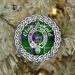 Macdonald, Mcdonald Or Donald Clan Scottish Tartan Plaid Ornament Gift. Christmas Tree Ornament Tartan Ornament Great Christmas Ornaments Gift - Scotstee Shop