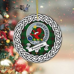Clan Primrose Ornaments Primrose Tartan Ornament,  ceramic ornament, personalized christmas ornaments, christmas tree ornaments, christmas door decorations, Plaid Ornament, Tartan Ceramic Ornament