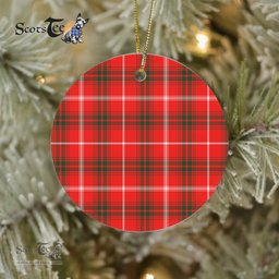Plaid Christmas Ornaments Scottish Clan Duke Of Rothesay Tartan Ornament,  ceramic ornament, personalized christmas ornaments, christmas tree ornaments, christmas door decorations, Plaid Ornament, Tartan Ceramic Ornament