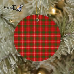 Plaid Christmas Ornaments Scottish Clan Prince Of Rothesay Tartan Ornament,  ceramic ornament, personalized christmas ornaments, christmas tree ornaments, christmas door decorations, Plaid Ornament, Tartan Ceramic Ornament