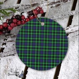 Plaid Christmas Ornaments Scottish Clan Graham Of Montrose Tartan Ornament,  ceramic ornament, personalized christmas ornaments, christmas tree ornaments, christmas door decorations, Plaid Ornament, Tartan Ceramic Ornament