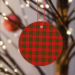 Plaid Christmas Ornaments Scottish Clan Adair Tartan Ornament,  ceramic ornament, personalized christmas ornaments, christmas tree ornaments, christmas door decorations, Plaid Ornament, Tartan Ceramic Ornament