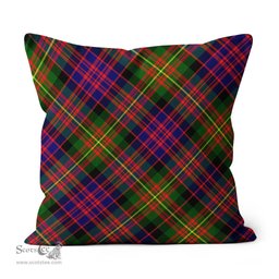 Plaid Pillow Carnegie Modern | Plaid Throw Pillow | Plaid Christmas Pillows - Scotstee Shop