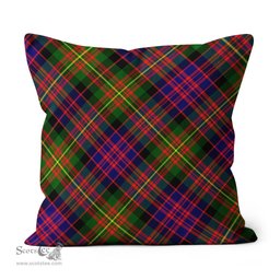 Plaid Pillow Carnegie Modern | Plaid Throw Pillow | Plaid Christmas Pillows - Scotstee Shop