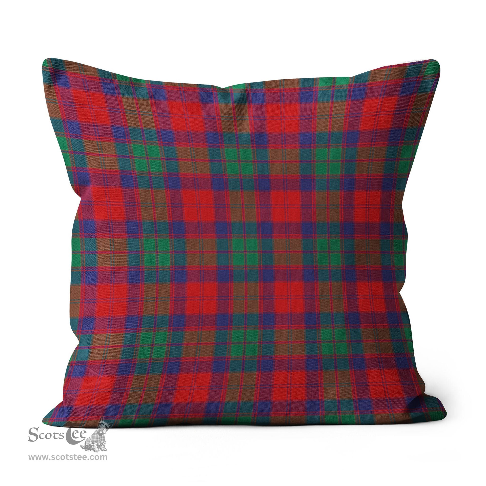 Plaid Pillow Fraser Of Altyre Plaid Throw Pillow Home Decor Plaid Christmas Pillows - Scotstee Shop