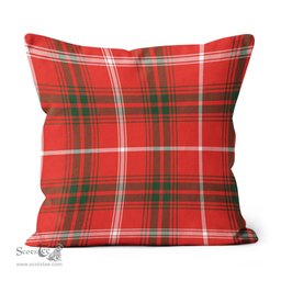 Plaid Pillow Duke Of Rothesay Tartan Plaid Throw Pillow Home Decor Plaid Christmas Pillows - Scotstee Shop