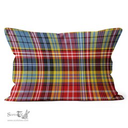 Plaid Pillow Drummond Of Strathallan Tartan Plaid Throw Pillow Home Decor Plaid Christmas Pillows - Scotstee Shop