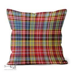 Plaid Pillow Drummond Of Strathallan Tartan Plaid Throw Pillow Home Decor Plaid Christmas Pillows - Scotstee Shop