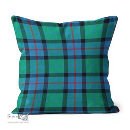 Plaid Pillow Flower Of Scotland Tartan Plaid Throw Pillow Home Decor Plaid Christmas Pillows - Scotstee Shop
