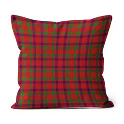 Plaid Pillow Grant Of Rothiemurchus Tartan Plaid Throw Pillow Home Decor Plaid Christmas Pillows - Scotstee Shop