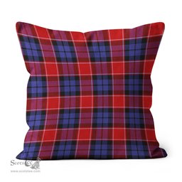 Plaid Pillow Graham Of Menteith Red Tartan Plaid Throw Pillow Home Decor Plaid Christmas Pillows - Scotstee Shop