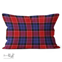 Plaid Pillow Graham Of Menteith Red Tartan Plaid Throw Pillow Home Decor Plaid Christmas Pillows - Scotstee Shop