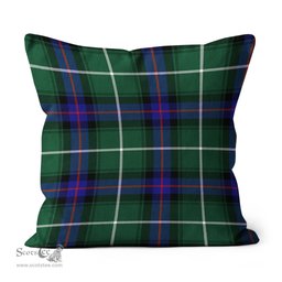 Plaid Pillow MacDonald Of The Isles Hunting Modern Tartan Plaid Throw Pillow Home Decor Plaid Christmas Pillows - Scotstee Shop