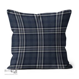 Plaid Pillow Navy Formal Dress Tartan Tartan Plaid Throw Pillow Home Decor Plaid Christmas Pillows - Scotstee Shop