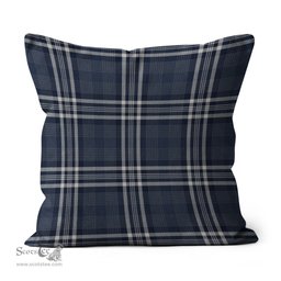 Plaid Pillow Navy Formal Dress Tartan Tartan Plaid Throw Pillow Home Decor Plaid Christmas Pillows - Scotstee Shop