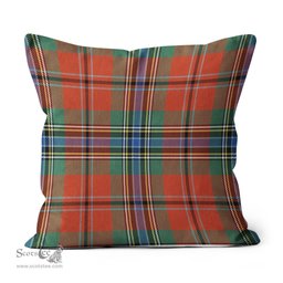 Plaid Pillow MacLean Of Duart Ancient Tartan Plaid Throw Pillow Home Decor Plaid Christmas Pillows - Scotstee Shop