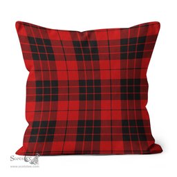 Plaid Pillow MacLeod Of Raasay Plaid Throw Pillow Home Decor Plaid Christmas Pillows - Scotstee Shop