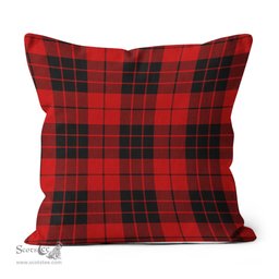 Plaid Pillow MacLeod Of Raasay Plaid Throw Pillow Home Decor Plaid Christmas Pillows - Scotstee Shop
