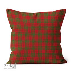 Plaid Pillow MacAlister Of Glenbarr Tartan Plaid Throw Pillow Home Decor Plaid Christmas Pillows - Scotstee Shop
