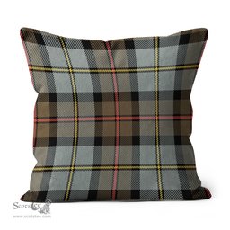 Plaid Pillow MacLeod Of Harris Weathered Plaid Throw Pillow Home Decor Plaid Christmas Pillows - Scotstee Shop