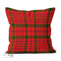 Plaid Pillow MacDonnell Of Keppoch Modern Tartan Plaid Throw Pillow Home Decor Plaid Christmas Pillows - Scotstee Shop