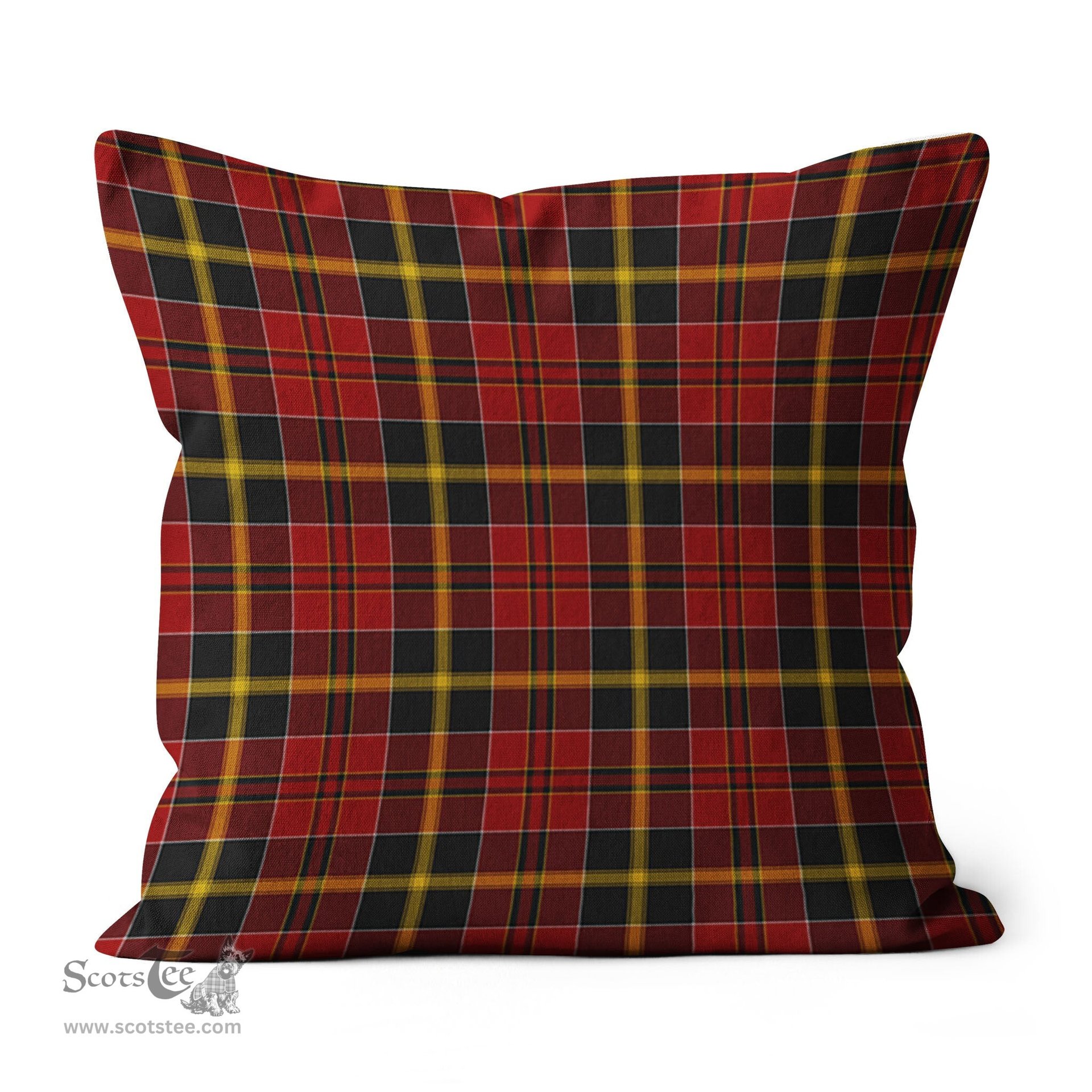 Plaid Pillow MacAlister Of Skye Tartan Plaid Throw Pillow Home Decor Plaid Christmas Pillows - Scotstee Shop