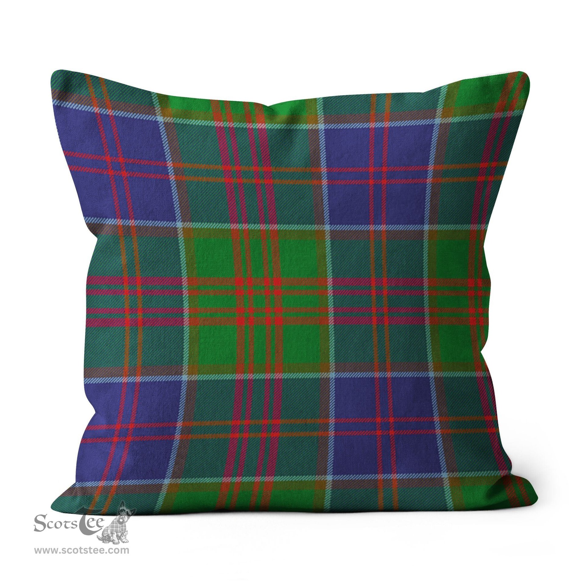 Plaid Pillow Stewart Of Appin Hunting Modern Tartan Plaid Throw Pillow Home Decor Plaid Christmas Pillows - Scotstee Shop