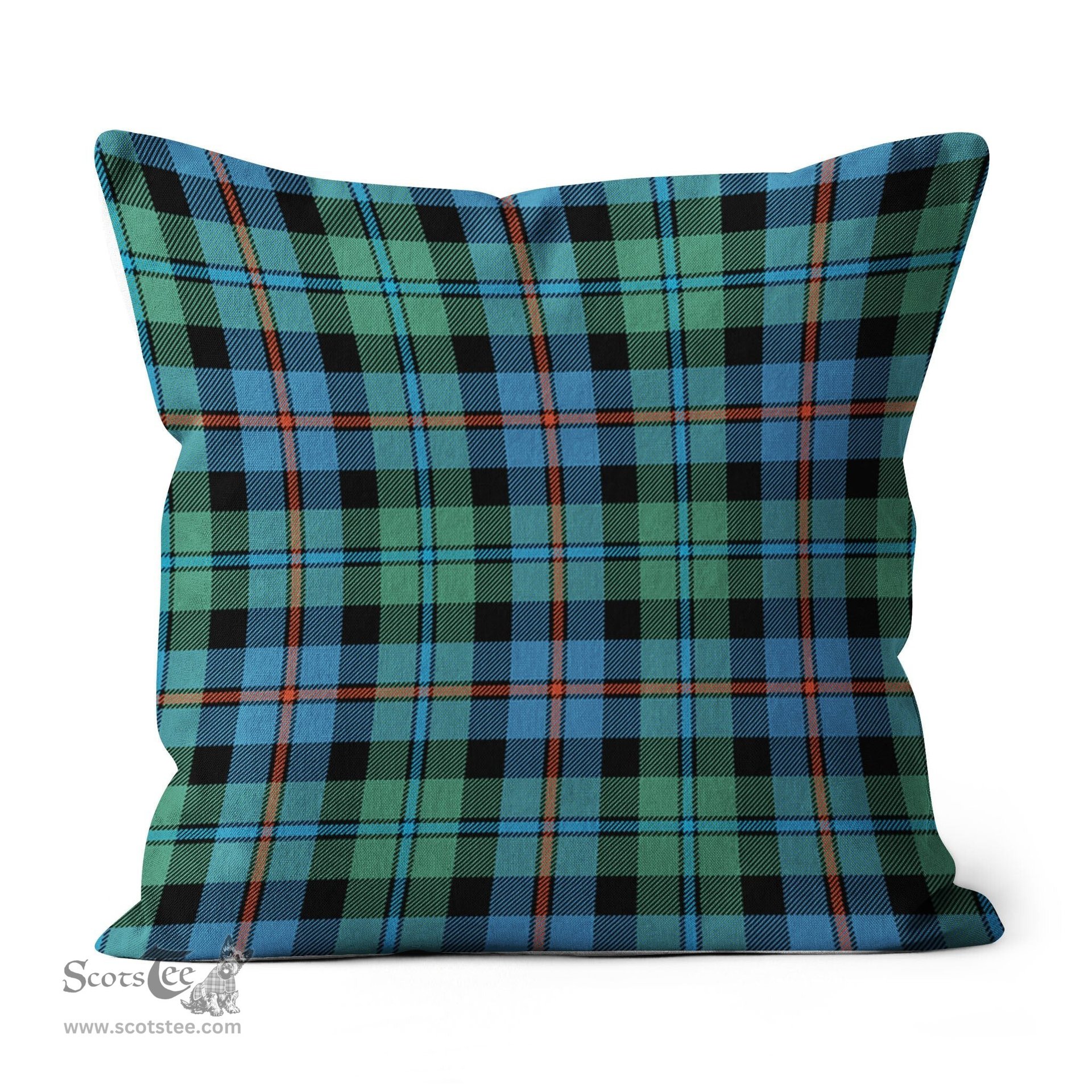 Plaid Pillow Campbell Of Cawdor Ancient Tartan Plaid Throw Pillow Home Decor Plaid Christmas Pillows - Scotstee Shop