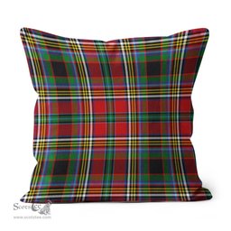 Plaid Pillow Anderson Of Arbrake Tartan Plaid Throw Pillow Home Decor Plaid Christmas Pillows - Scotstee Shop