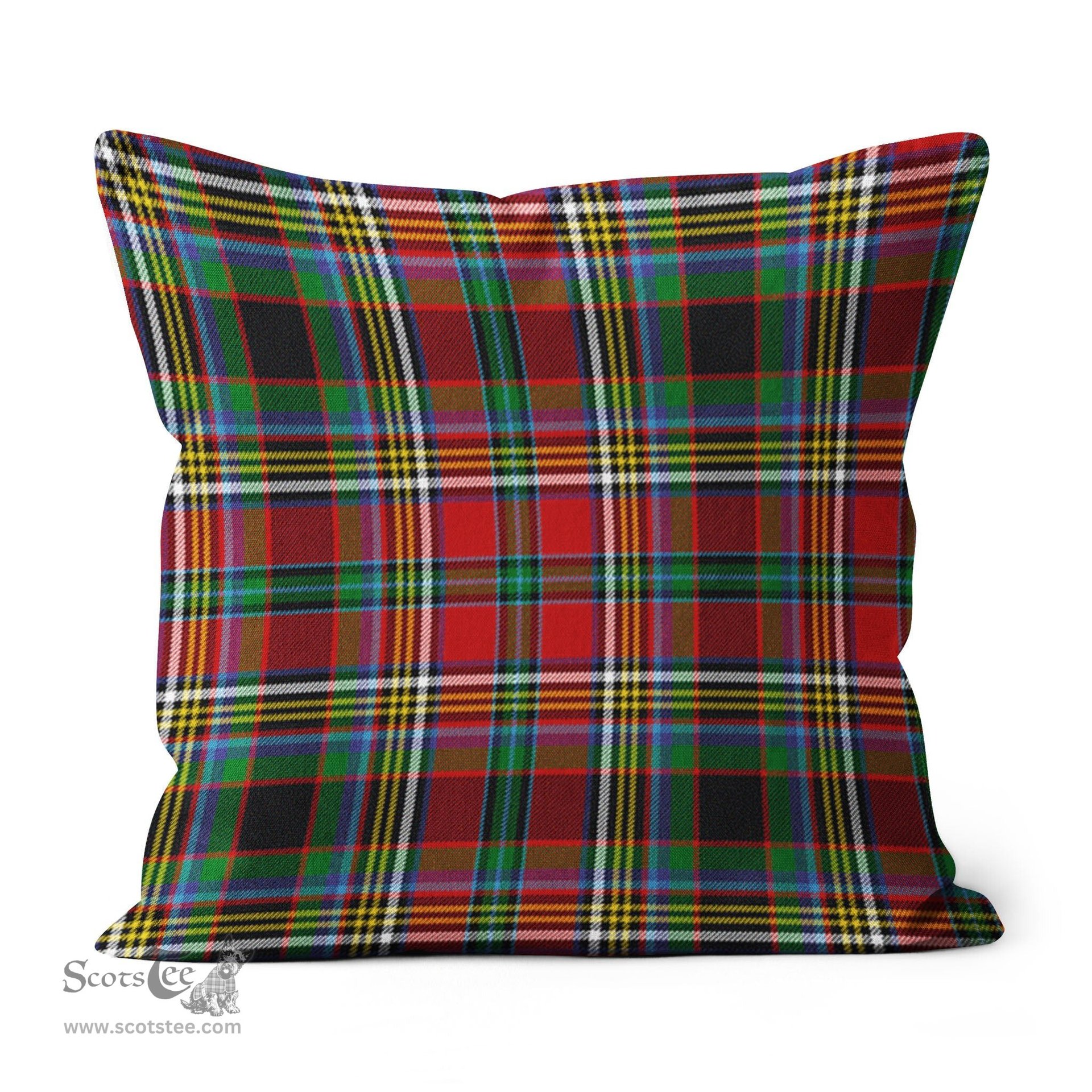 Plaid Pillow Anderson Of Arbrake Tartan Plaid Throw Pillow Home Decor Plaid Christmas Pillows - Scotstee Shop