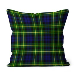 Plaid Pillow Campbell Of Breadalbane Modern Tartan Plaid Throw Pillow Home Decor Plaid Christmas Pillows - Scotstee Shop