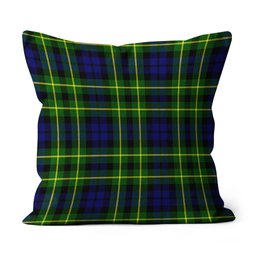 Plaid Pillow Campbell Of Breadalbane Modern Tartan Plaid Throw Pillow Home Decor Plaid Christmas Pillows - Scotstee Shop
