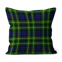 Plaid Pillow Campbell Of Breadalbane Modern Tartan Plaid Throw Pillow Home Decor Plaid Christmas Pillows - Scotstee Shop