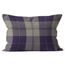 Plaid Pillow Cunningham Dress Blue Dancers Tartan Plaid Throw Pillow Home Decor Plaid Christmas Pillows - Scotstee Shop