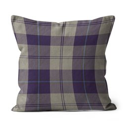 Plaid Pillow Cunningham Dress Blue Dancers Tartan Plaid Throw Pillow Home Decor Plaid Christmas Pillows - Scotstee Shop