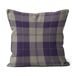 Plaid Pillow Cunningham Dress Blue Dancers Tartan Plaid Throw Pillow Home Decor Plaid Christmas Pillows - Scotstee Shop