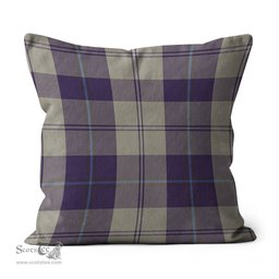 Plaid Pillow Cunningham Dress Blue Dancers Tartan Plaid Throw Pillow Home Decor Plaid Christmas Pillows - Scotstee Shop