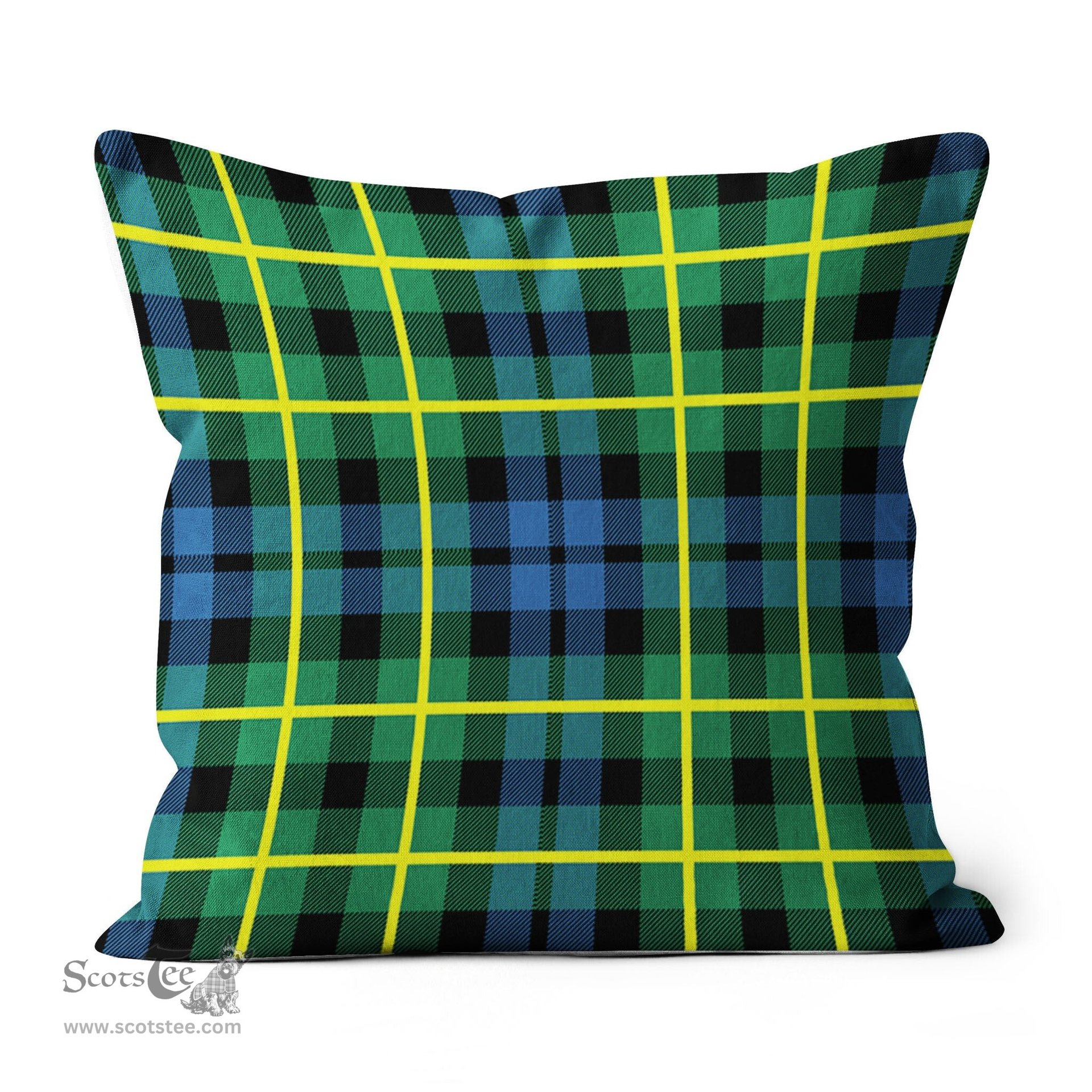 Plaid Pillow Campbell Of Breadalbane Ancient Tartan Plaid Throw Pillow Home Decor Plaid Christmas Pillows - Scotstee Shop