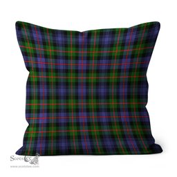 Plaid Pillow Murray Of Atholl Modern Tartan Plaid Throw Pillow Home Decor Plaid Christmas Pillows - Scotstee Shop