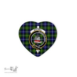 MacNeil of Barra Scottish Clan Plaid Ornament Gift. Christmas Tree Ornament MacNeil of Barra Clan Tartan Ornament Great Christmas Ornaments Gift Heart Ornament - Scotstee Shop