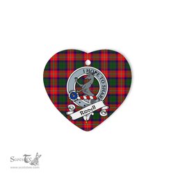 Riddell Scottish Clan Badge Plaid Ornament Gift. Christmas Tree Ornament Riddell Clan Tartan Ornament Great Christmas Ornaments Gift Heart Ornament