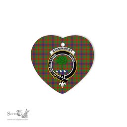 Kinninmont Scottish Clan Plaid Ornament Gift. Christmas Tree Ornament Kinninmont Clan Tartan Ornament Great Christmas Ornaments Gift Heart Ornament - Scotstee Shop